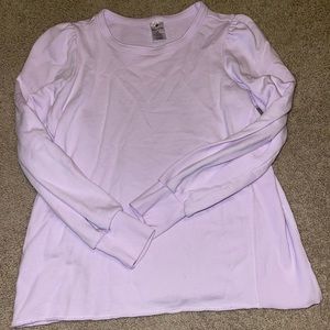 Light purple sweater